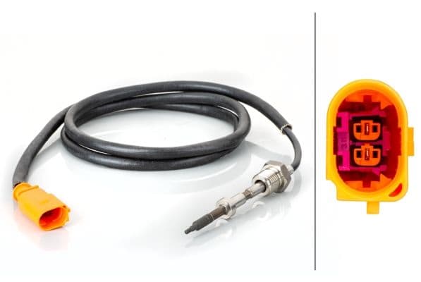 Senzor, temperatura gaze evacuare HELLA 6PT 014 494-771