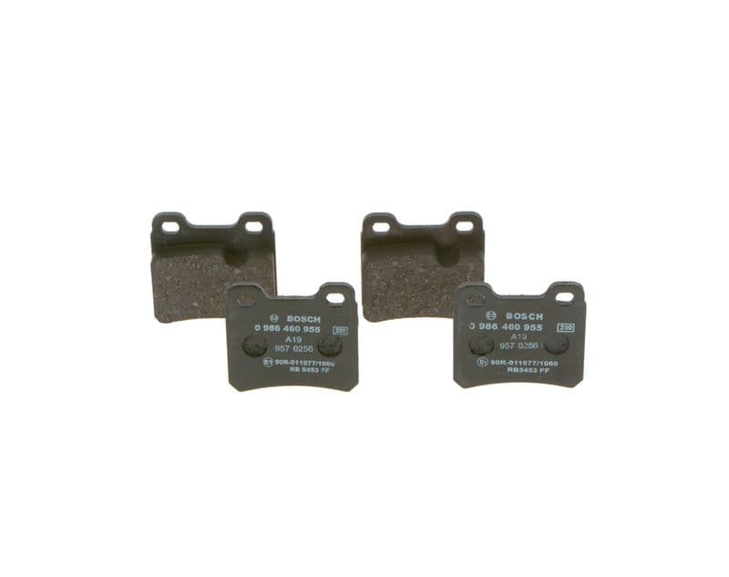 set placute frana,frana disc BOSCH 0 986 460 955