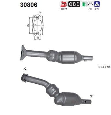 Catalizator AS-PL 30806