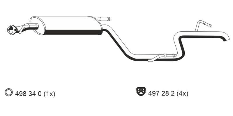 Toba esapament finala ERNST 385015