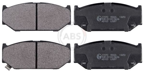 set placute frana,frana disc ABS 37893