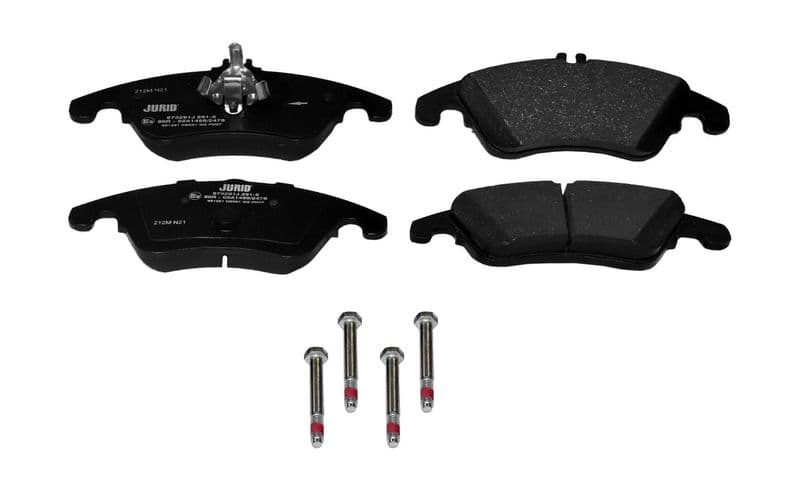 set placute frana,frana disc JURID 573291J