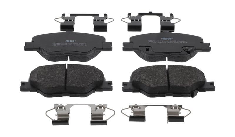 set placute frana,frana disc FERODO PREMIER ECO FRICTION FDB5522