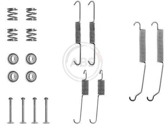 Set accesorii, sabot de frana ABS 0701Q