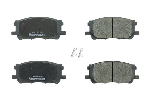 set placute frana,frana disc AISIN Premium ADVICS by BPLX-1003
