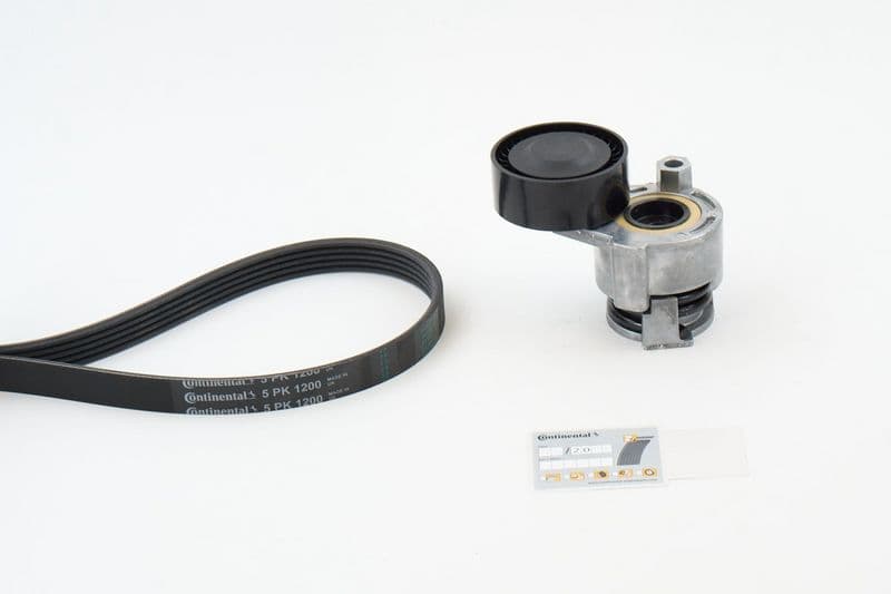 Set curea transmisie cu caneluri CONTINENTAL CTAM 5PK1200K1