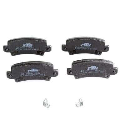 set placute frana,frana disc MTR 12160811