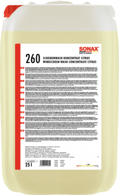 solutie de curatat,spalare parbriz SONAX Windscreen Wash Concentrate Lemon 02607050