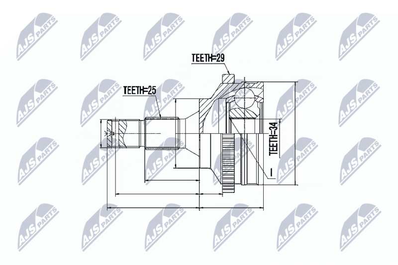 Set articulatie, planetara NTY NPZ-CT-010