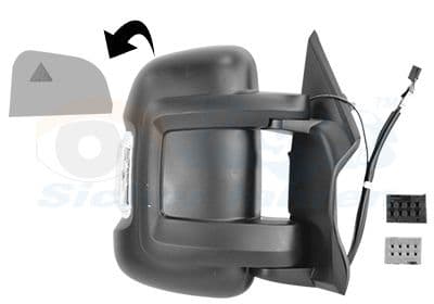 Oglinda exterioara VAN WEZEL * HAGUS * 1652826