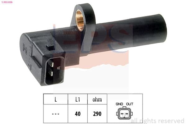 Senzor impulsuri, arbore cotit EPS Made in Italy - OE Equivalent 1.953.036
