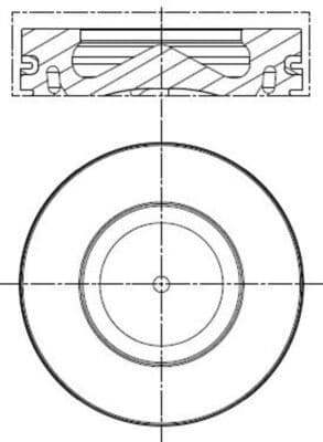 Piston MAHLE 081 PI 00100 000