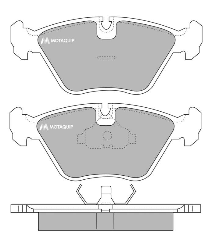 set placute frana,frana disc MOTAQUIP LVXL539