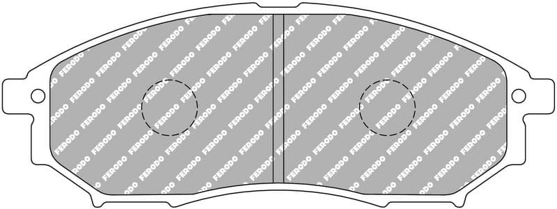 set placute frana,frana disc FERODO FCP1690H