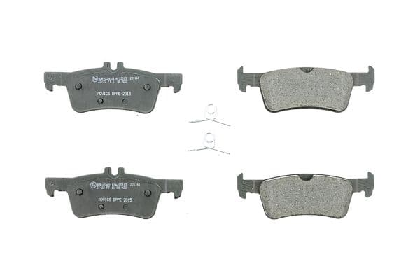 set placute frana,frana disc AISIN Premium ADVICS by BPPE-2015