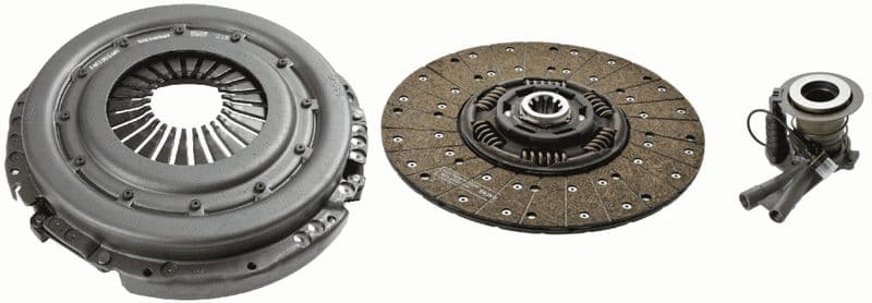 Set ambreiaj SACHS Kit plus CSC 3400 710 011