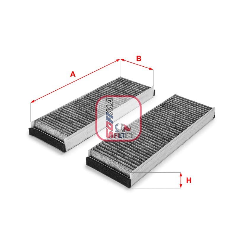 Filtru, aer habitaclu SOFIMA S 4153 CA