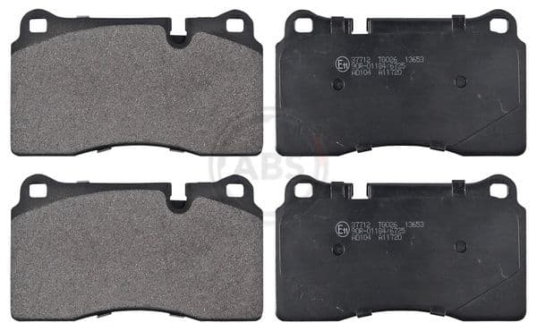 set placute frana,frana disc ABS 37712