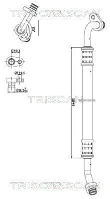 conducta presiune variabila,aer conditionat TRISCAN 9010 28030