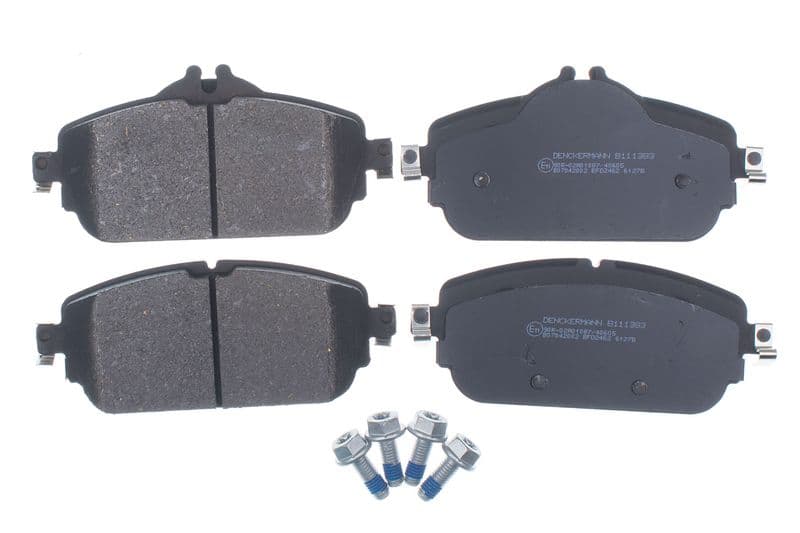 set placute frana,frana disc DENCKERMANN B111383