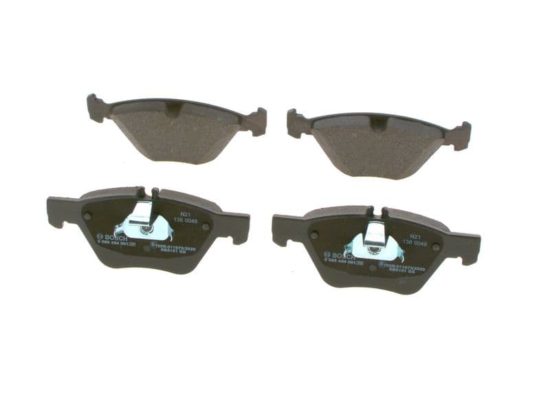 set placute frana,frana disc BOSCH 0 986 494 001