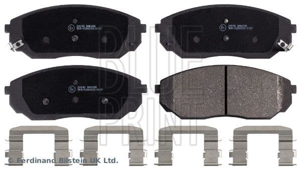 set placute frana,frana disc BLUE PRINT ADG04258