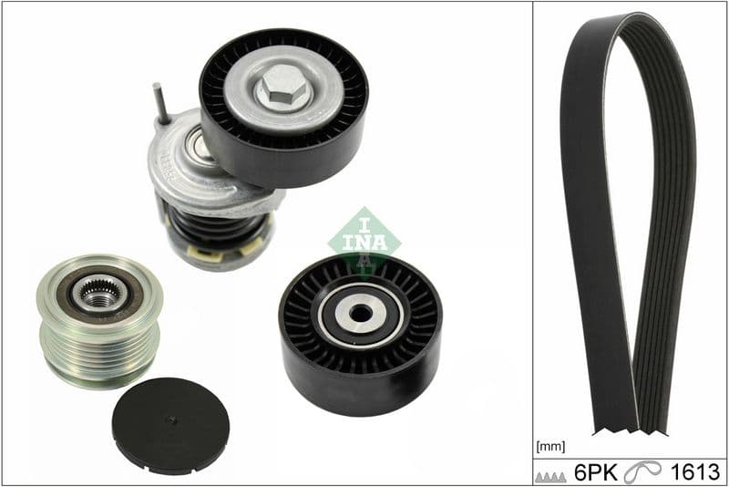 Set curea transmisie cu caneluri Schaeffler INA 529 0467 20