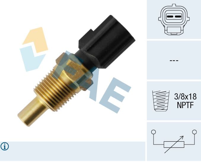senzor,temperatura lichid de racire FAE 33755
