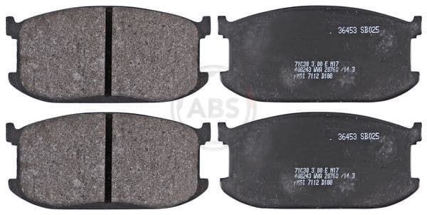 set placute frana,frana disc ABS 36453