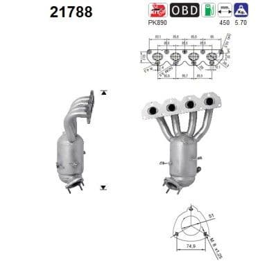 Catalizator AS-PL 21788