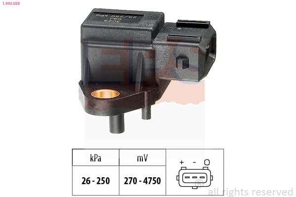 senzor presiune aer EPS Made in Italy - OE Equivalent 1.993.029
