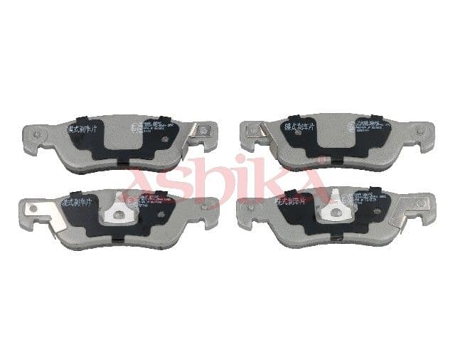 set placute frana,frana disc ASHIKA 51-09-900