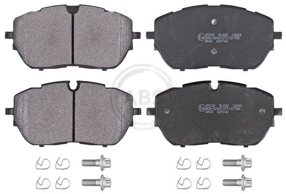 set placute frana,frana disc ABS 35102