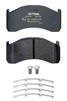set placute frana,frana disc TEXTAR 2913706