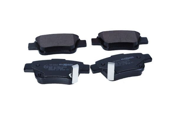 set placute frana,frana disc MAXGEAR 19-0462