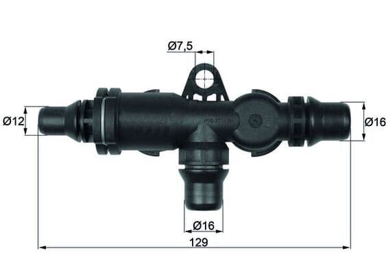 termostat,racire ulei MAHLE BEHR TO 4 82