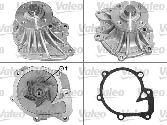 Pompă de apă, răcire motor VALEO 506691