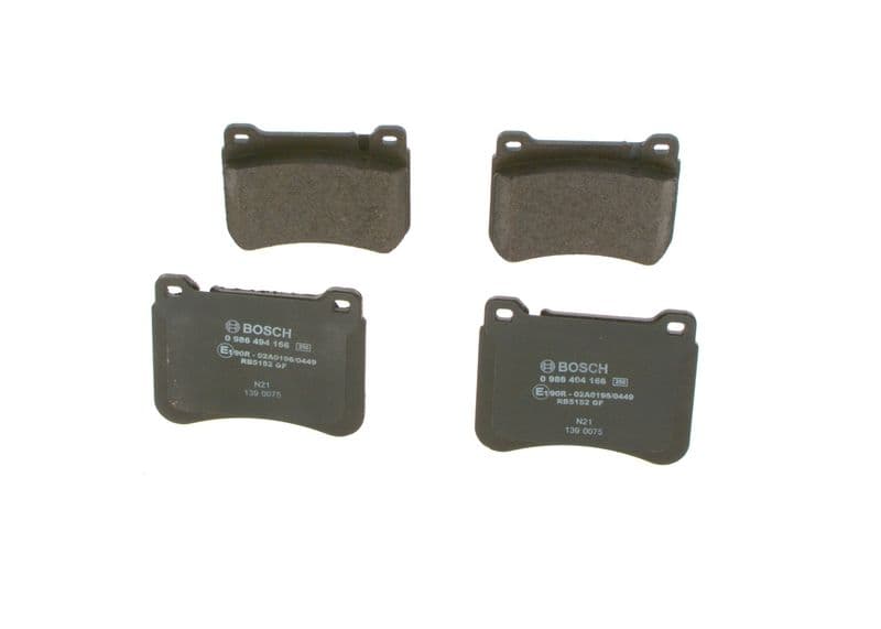 set placute frana,frana disc BOSCH 0 986 494 166