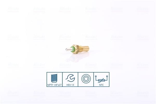 senzor,temperatura lichid de racire NISSENS 207077