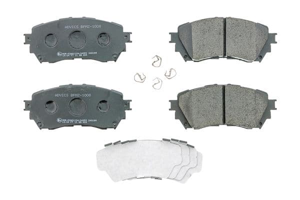 set placute frana,frana disc AISIN BPMZ-1008
