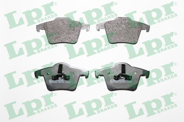 set placute frana,frana disc LPR 05P1234