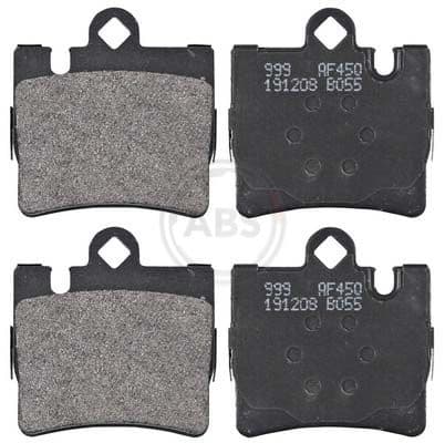 set placute frana,frana disc ABS 37150
