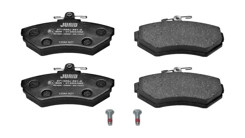 set placute frana,frana disc JURID 571969J