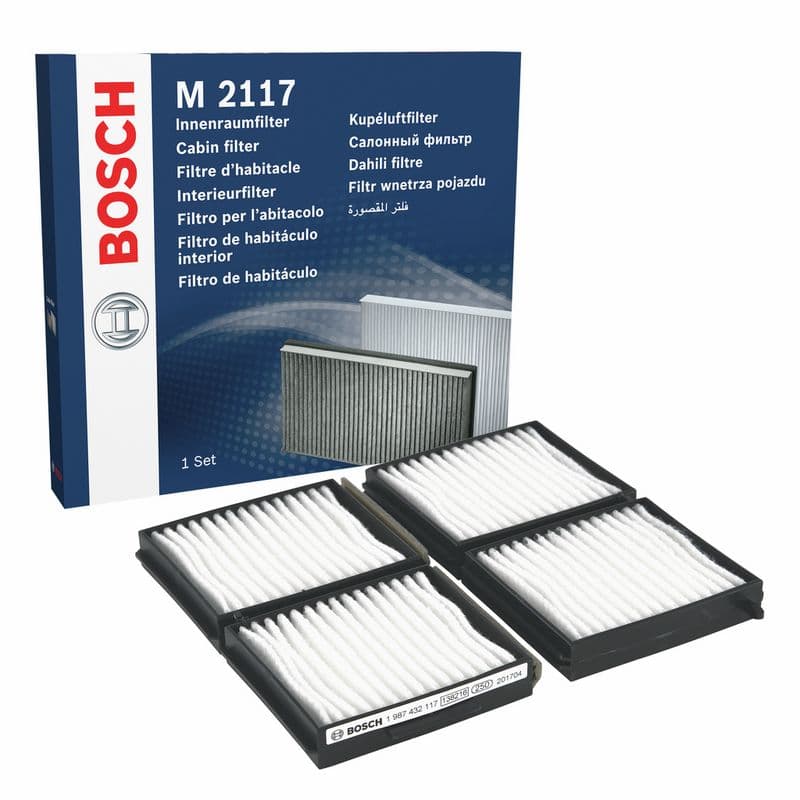 Filtru, aer habitaclu BOSCH 1 987 432 117
