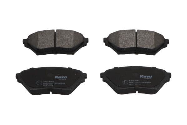 set placute frana,frana disc KAVO PARTS KBP-4549
