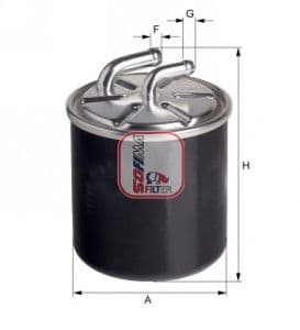 filtru combustibil SOFIMA S 4126 NR