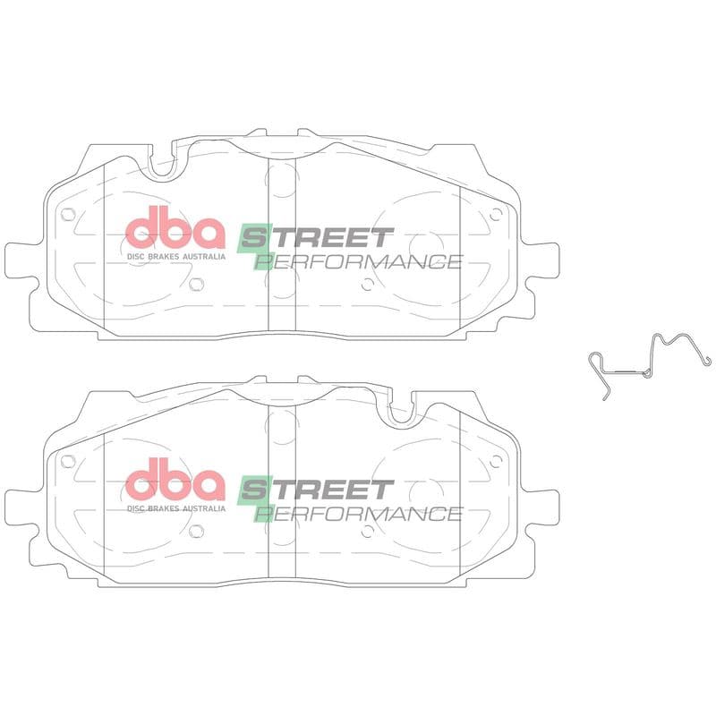 Set placute frana de performanta DBA DB15030SP