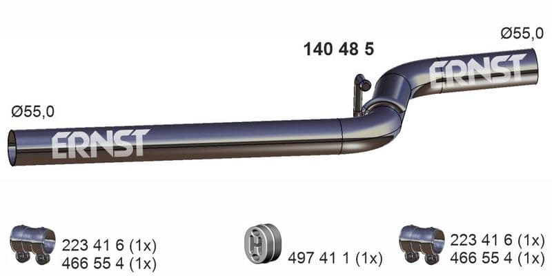 Racord evacuare ERNST 140485