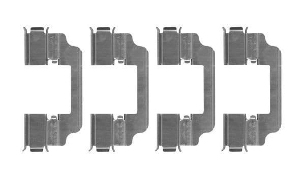 Set accesorii, placute frana TEXTAR 82559900