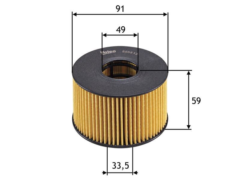 Filtru ulei VALEO 586513